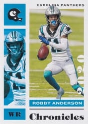 2020 Panini Chronicles Base Set Robby Anderson #15 card