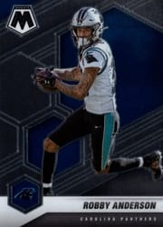 2021 Panini Mosaic Base Set Robby Anderson #37 card