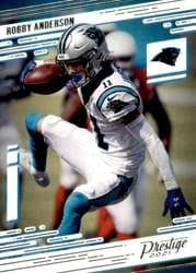 2021 Panini Prestige Base Set Robby Anderson #76 card