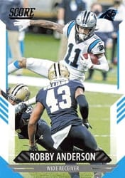 2021 Score Base Set Robby Anderson #199 card