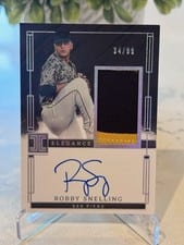 2024 Panini Impeccable Elegance Prospect Jersey Autographs Robby Snelling #EPJ-RS card