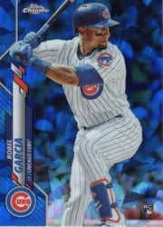 2020 Topps Chrome Sapphire Edition Base Set Robel Garcia #283 card