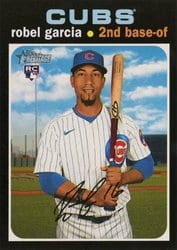 2020 Topps Heritage Base Set Robel Garcia #568 card