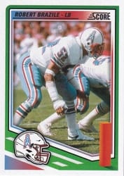 2025 Score Base Set Robert Brazile #261 card