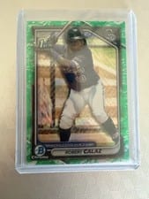 2024 Bowman Chrome Prospects Robert Calaz Mojo #BCP-131 card