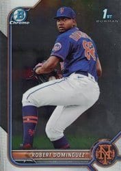 2022 Bowman Chrome Prospects Robert Dominguez #BCP-51 card