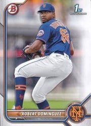 2022 Bowman Prospects Robert Dominguez #BP-51 card