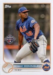2022 Topps Pro Debut Base Set Robert Dominguez #PD-160 card