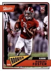 2018 Panini Classics Base Set Robert Foster #300 card