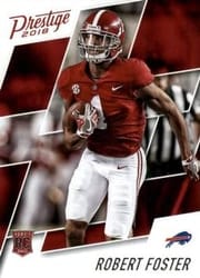 2018 Panini Prestige Base Set Robert Foster #221 card