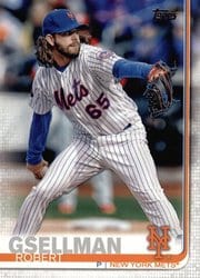 2019 Topps Base Set Robert Gsellman #120 card