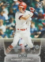 2020 Leaf Draft Base Set Robert Hassell #31 card