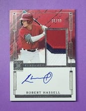 2024 Panini Impeccable Elegance Prospect Jersey Autographs Robert Hassell #EPJ-RH card