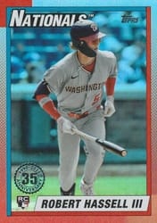 2025 Topps Update 1990 Topps Baseball Robert Hassell III #U90-41 card