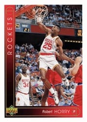 1993-94 Upper Deck Base Set Robert Horry #86 card