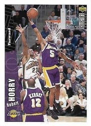 1996-97 Collector's Choice Base Set Robert Horry #411 card