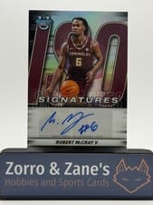 2025-26 Bowman University Best Iso Signatures Robert McCray V #IS-RMC card
