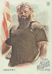 2019 Topps Allen & Ginter Base Set Robert Oberst #177 card
