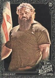 2019 Topps Allen & Ginter X Base Set Robert Oberst #177 card