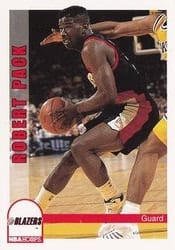 1992-93 Hoops Base Set Robert Pack #192 card