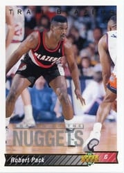 1992-93 Upper Deck Base Set Robert Pack #143 card