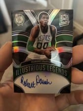 2021-22 Panini Spectra Illustrious Legends Signatures Robert Parish #ILS-RPA card