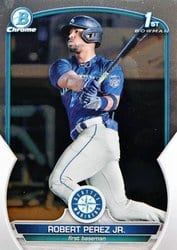2023 Bowman Chrome Prospects Robert Perez Jr. #BCP-124 card