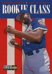 1996 Collector's Choice Base Set Robert Person #39 card