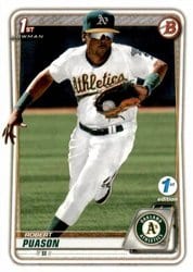 2020 Bowman 1st Edition Base Set Robert Puason #BFE-145 card