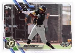 2021 Topps Pro Debut Base Set Robert Puason #PD-82 card