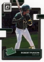 2022 Donruss Optic Rated Prospects Robert Puason #RP-11 card