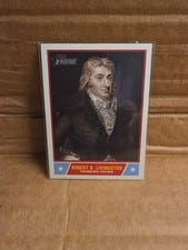 2025 Topps Heritage Notable Americans Robert R. Livingston #NS-13 card