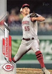 2020 Topps Update Base Set Robert Stephenson #U-153 card