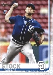 2019 Topps Base Set Robert Stock #684 card