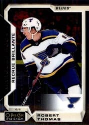 2018-19 O-Pee-Chee Platinum Base Set Robert Thomas #194 card