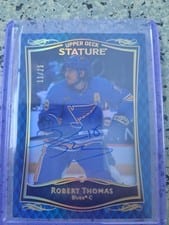 2024-25 Upper Deck Stature 2023-24 Base Update Auto Robert Thomas #24 card
