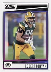2022 Score Base Set Robert Tonyan #95 card