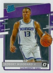 2020-21 Donruss Optic Base Set Robert Woodard II #187 card