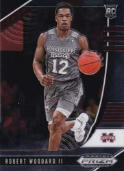 2020 Panini Prizm Draft Picks Base Set Robert Woodard II #23 card