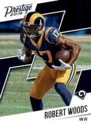 2018 Panini Prestige Base Set Robert Woods #85 card