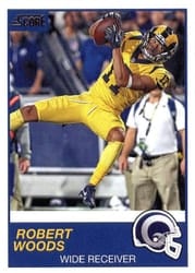 2019 Score Base Set Robert Woods #298 card