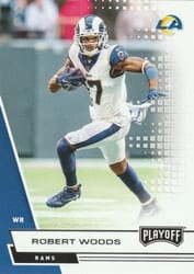 2020 Panini Playoff Base Set Robert Woods #115 card