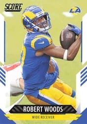 2021 Score Base Set Robert Woods #256 card