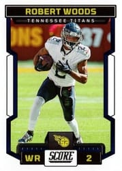2023 Score Base Set Robert Woods #31 card