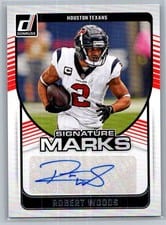 2024 Donruss Signature Marks Robert Woods #SMA-RWO card