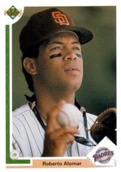 1991 Upper Deck Base Set Roberto Alomar #335 card