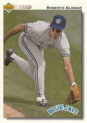 1992 Upper Deck Base Set Roberto Alomar #355 card
