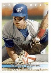 1993 Upper Deck Base Set Roberto Alomar #125 card