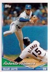 1994 Topps Base Set Roberto Alomar #675 card