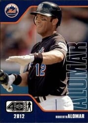 2002 Upper Deck 40-Man Base Set Roberto Alomar #808 card